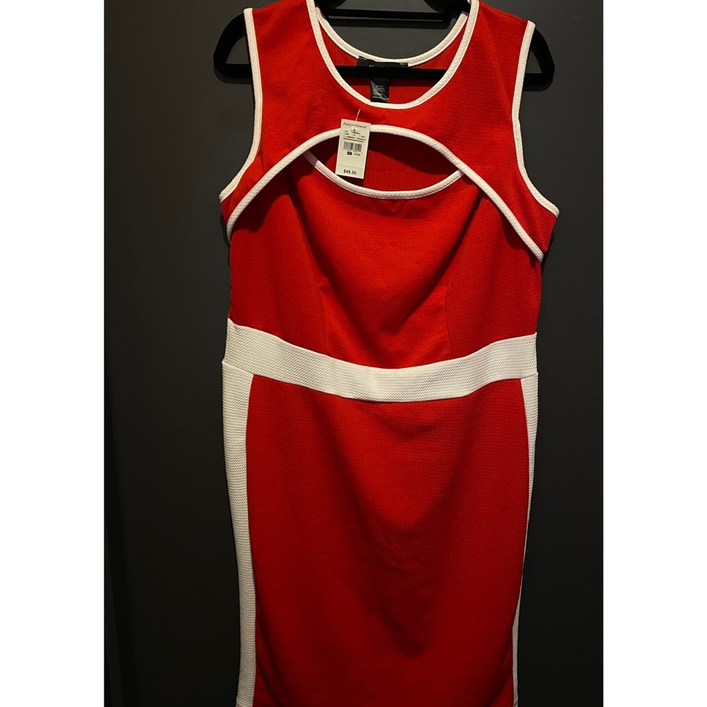 NWT Ashley Stewart Red Dress Sz 18/20